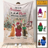 This Is My Christmas Movie Watching Blanket - Dog Lover - B-PT3579